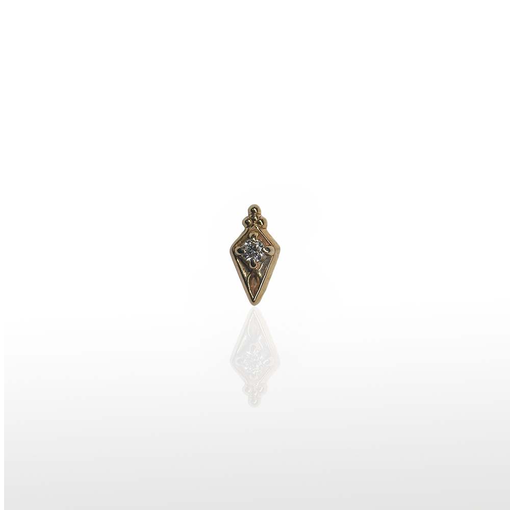Image of C4 Rombo 3 Beads Filigrana -Diamante