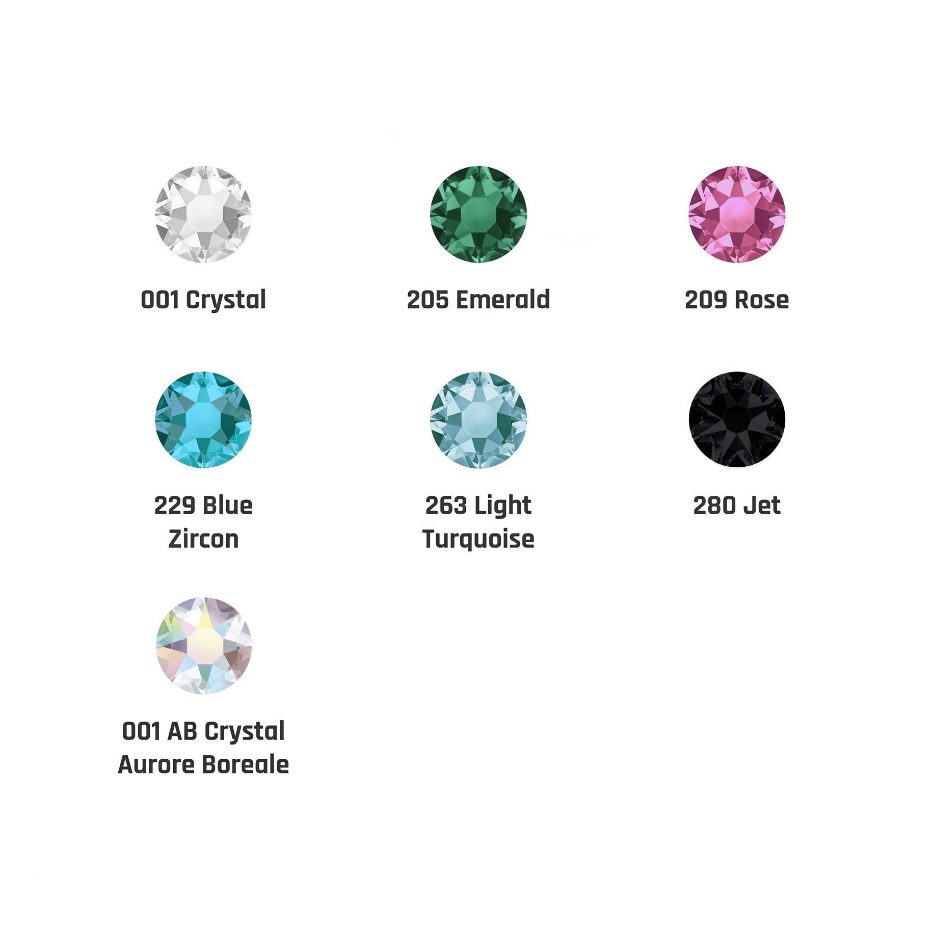 Image of Bezel Plano Swarovski 16G - 3mm