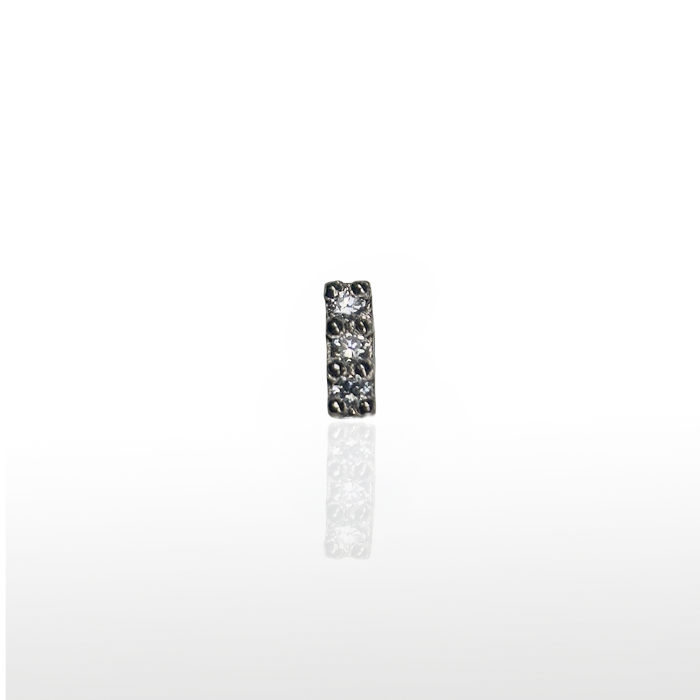 Image of Installation 3 Prong White Gold - Diamond