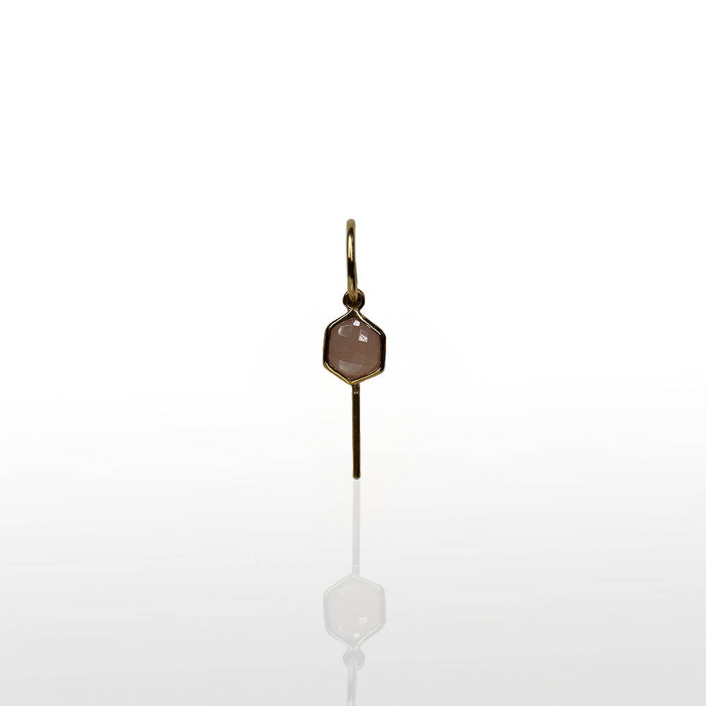 Image of Versa Chain Claw Hoop + Rhea Charm