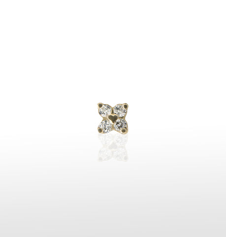 Isidra - Top de Oro con Cristales OhMyGold Jewelry