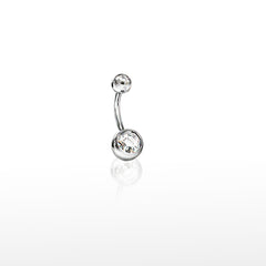 Navel Zirconia - Joyeria de titanio.