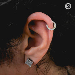 Image of Calista - Argolla de Oro con Cristales OhMyGold Jewelry